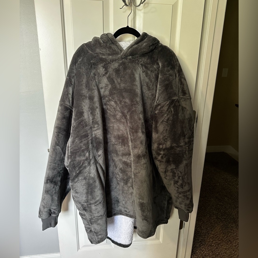 The Wayy Big Hoodie Unisex, Gray